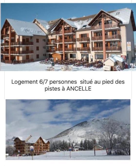 Appart Tres Ensoleille 5-6 Pers Au Pied Des Pistes Ancelle Εξωτερικό φωτογραφία