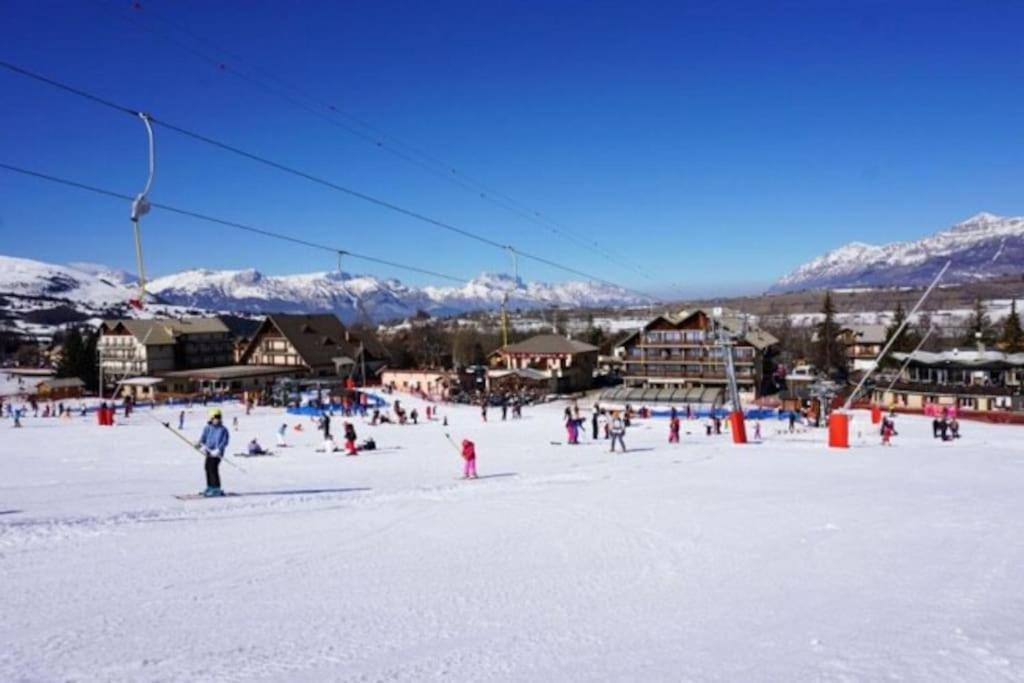 Appart Tres Ensoleille 5-6 Pers Au Pied Des Pistes Ancelle Εξωτερικό φωτογραφία